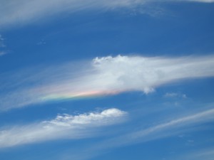 北海道の彩雲